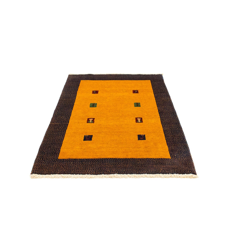 Gabbeh Tæppe - Loribaft Persisk - 150 x 107 cm - guld