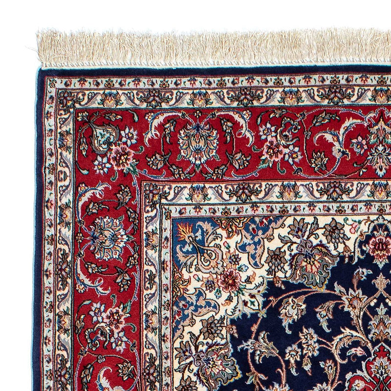 Persisk tæppe - Tabriz - Royal - 198 x 129 cm - mørkeblå