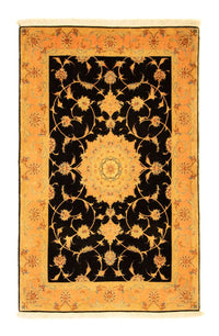 Persisk tæppe - Tabriz - Royal - 160 x 100 cm - sort
