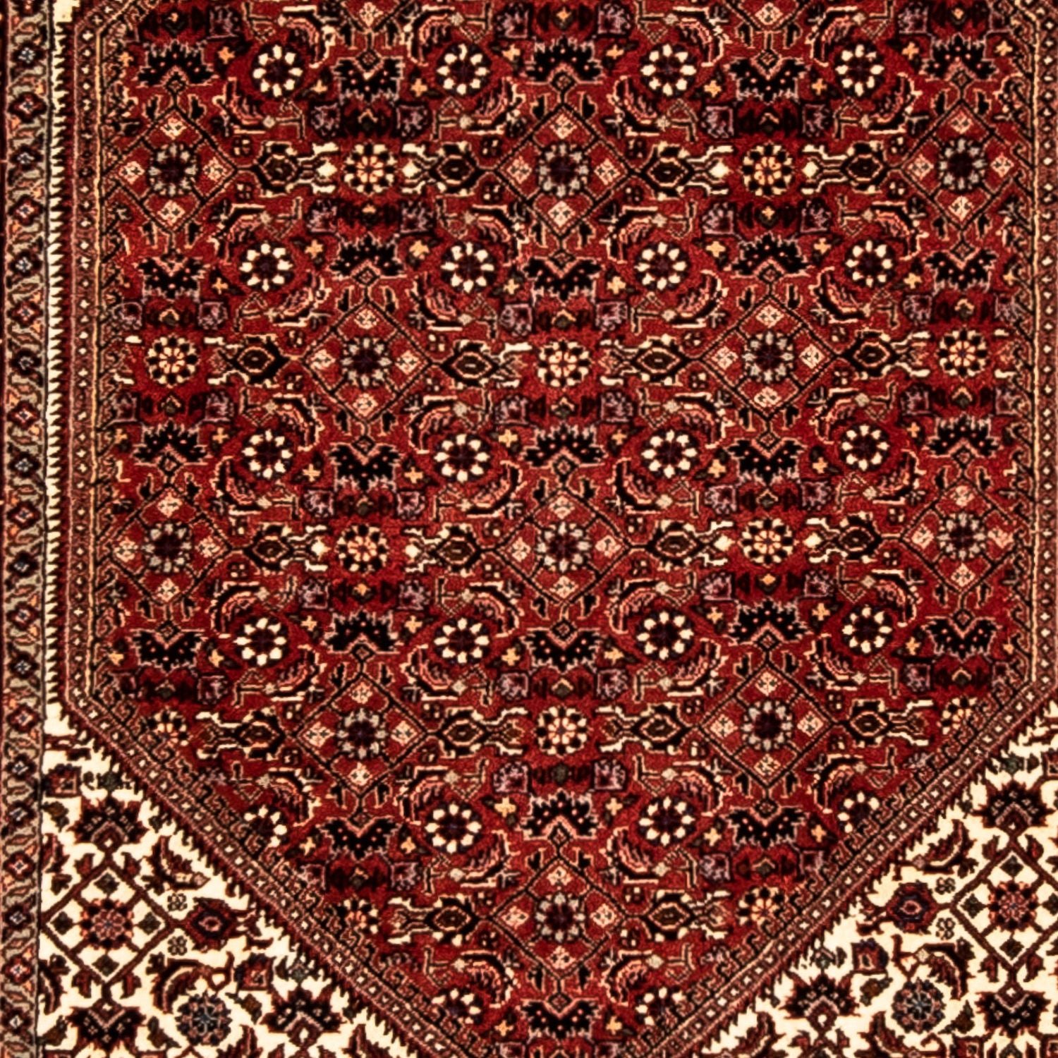 Løber Persisk tæppe - Bijar - 313 x 82 cm - flerfarvet