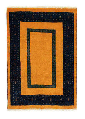 Gabbeh Tæppe - Loribaft Persisk - 148 x 100 cm - guld