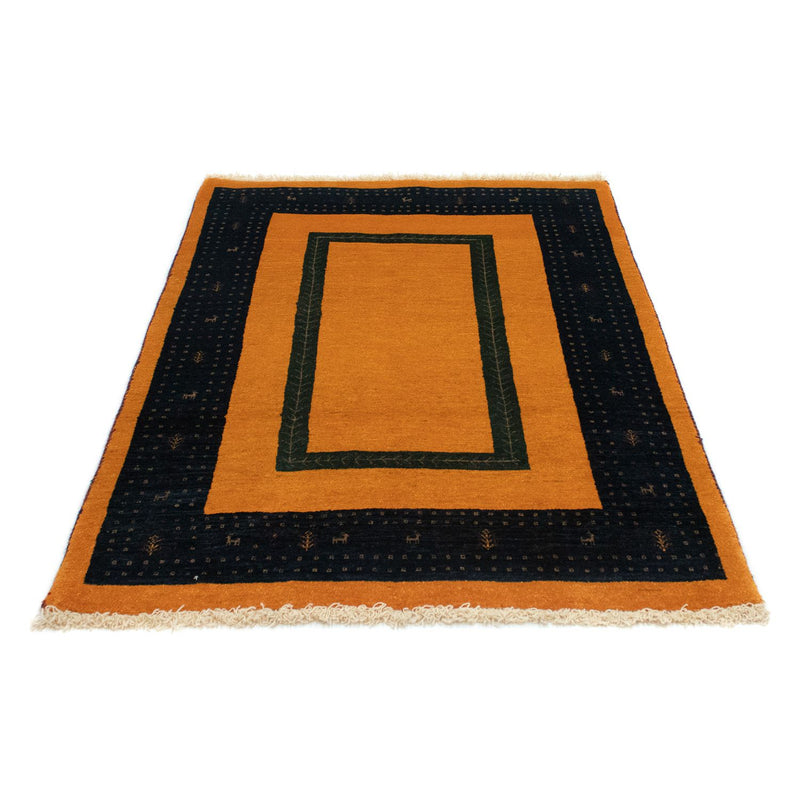 Gabbeh Tæppe - Loribaft Persisk - 148 x 100 cm - guld