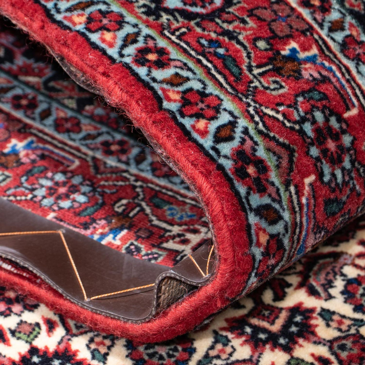 Løber Persisk tæppe - Bijar - 317 x 86 cm - rød