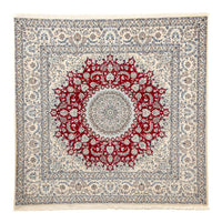 Persisk tæppe - Nain - Premium firkantet  - 205 x 197 cm - beige