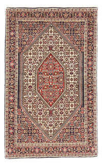 Persisk tæppe - Bijar - 140 x 88 cm - beige