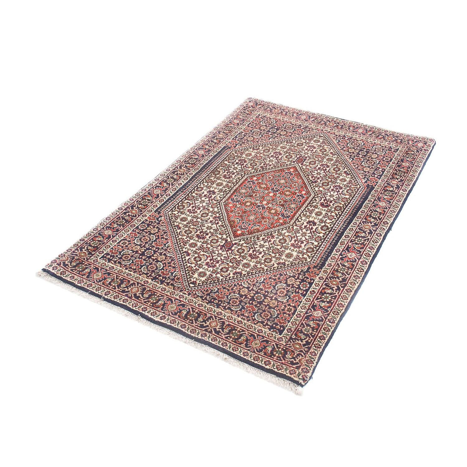 Persisk tæppe - Bijar - 140 x 88 cm - beige
