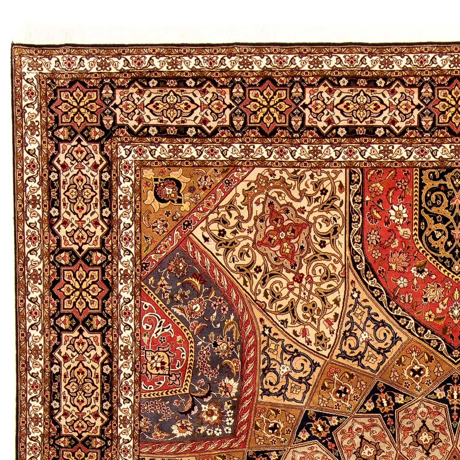 Persisk tæppe - Tabriz - Royal - 352 x 255 cm - flerfarvet