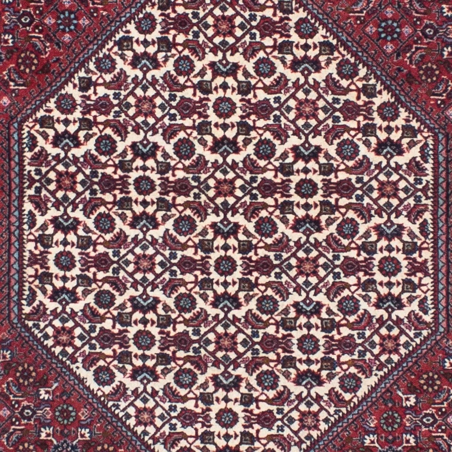 Løber Persisk tæppe - Bijar - 300 x 83 cm - rød