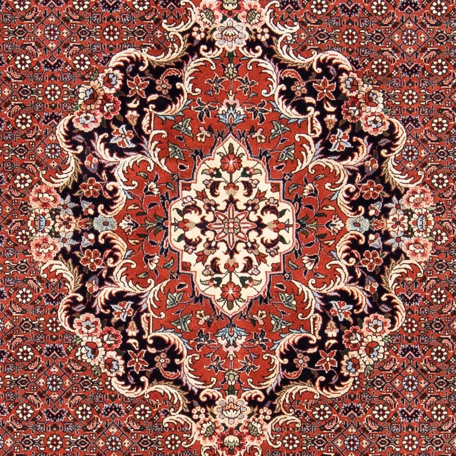 Persisk tæppe - Bijar - 228 x 172 cm - rød