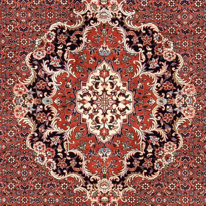 Persisk tæppe - Bijar - 228 x 172 cm - rød