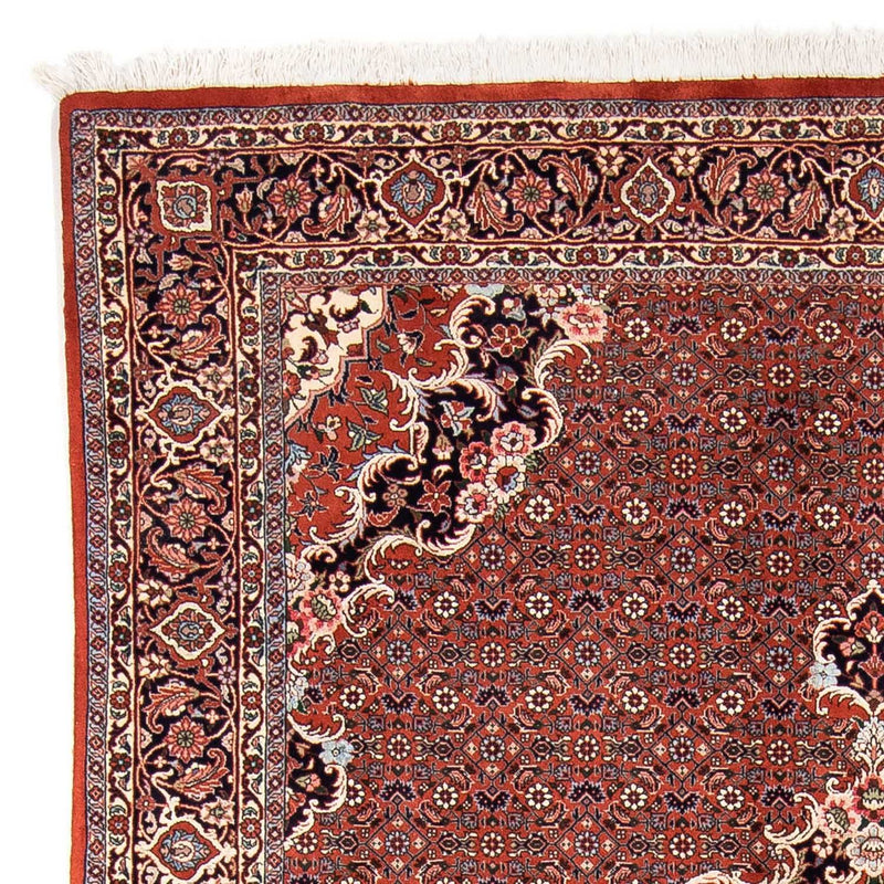 Persisk tæppe - Bijar - 228 x 172 cm - rød