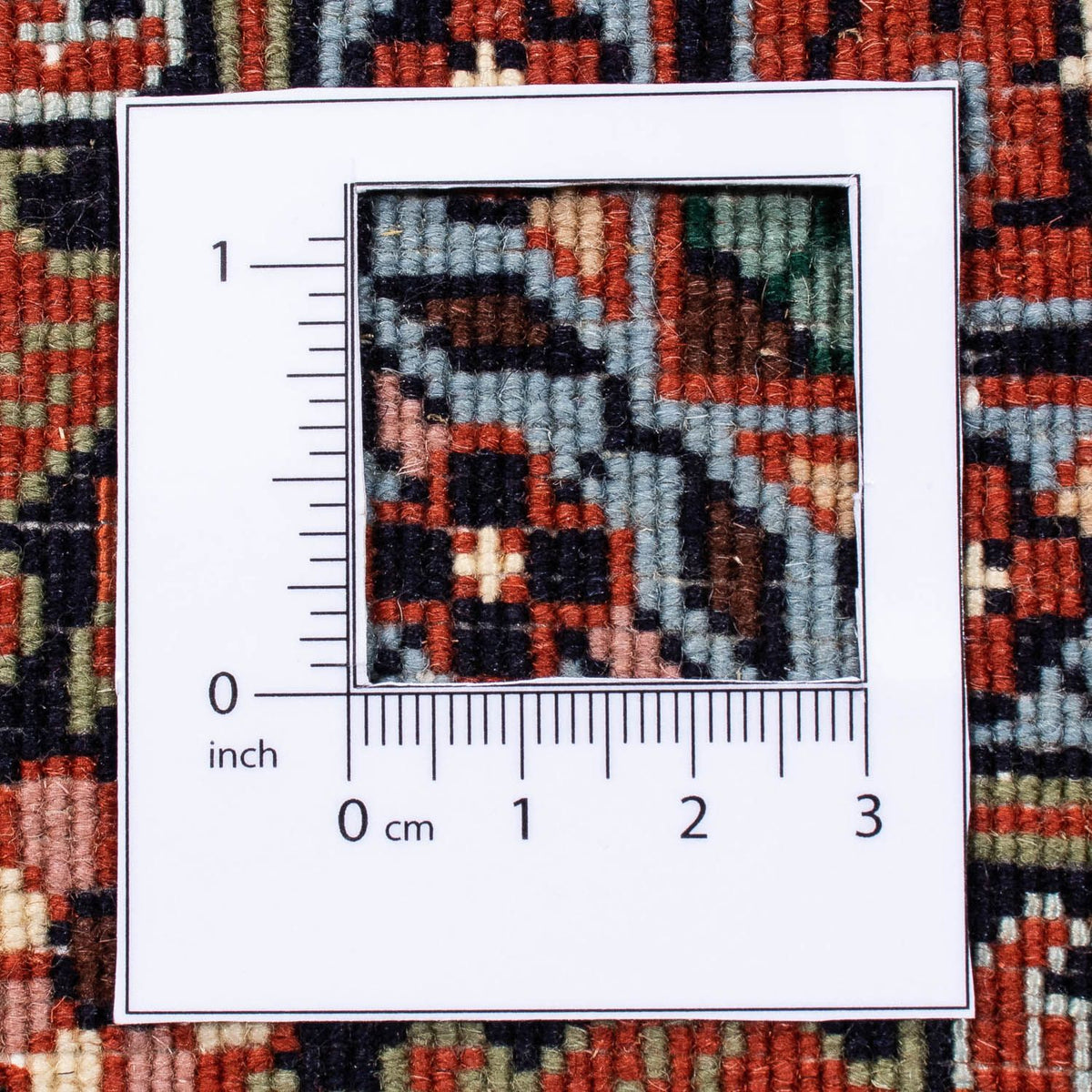 Persisk tæppe - Bijar - 260 x 176 cm - mørkeblå