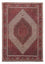 Persisk tæppe - Bijar - 240 x 170 cm - lysrød