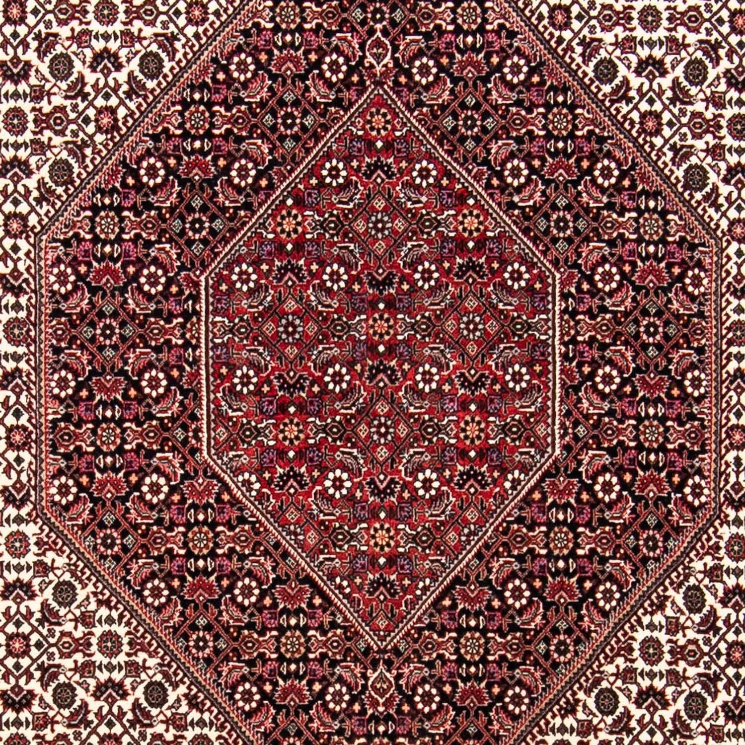 Persisk tæppe - Bijar - 240 x 170 cm - lysrød