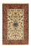 Persisk tæppe - Isfahan - Premium - 168 x 110 cm - beige