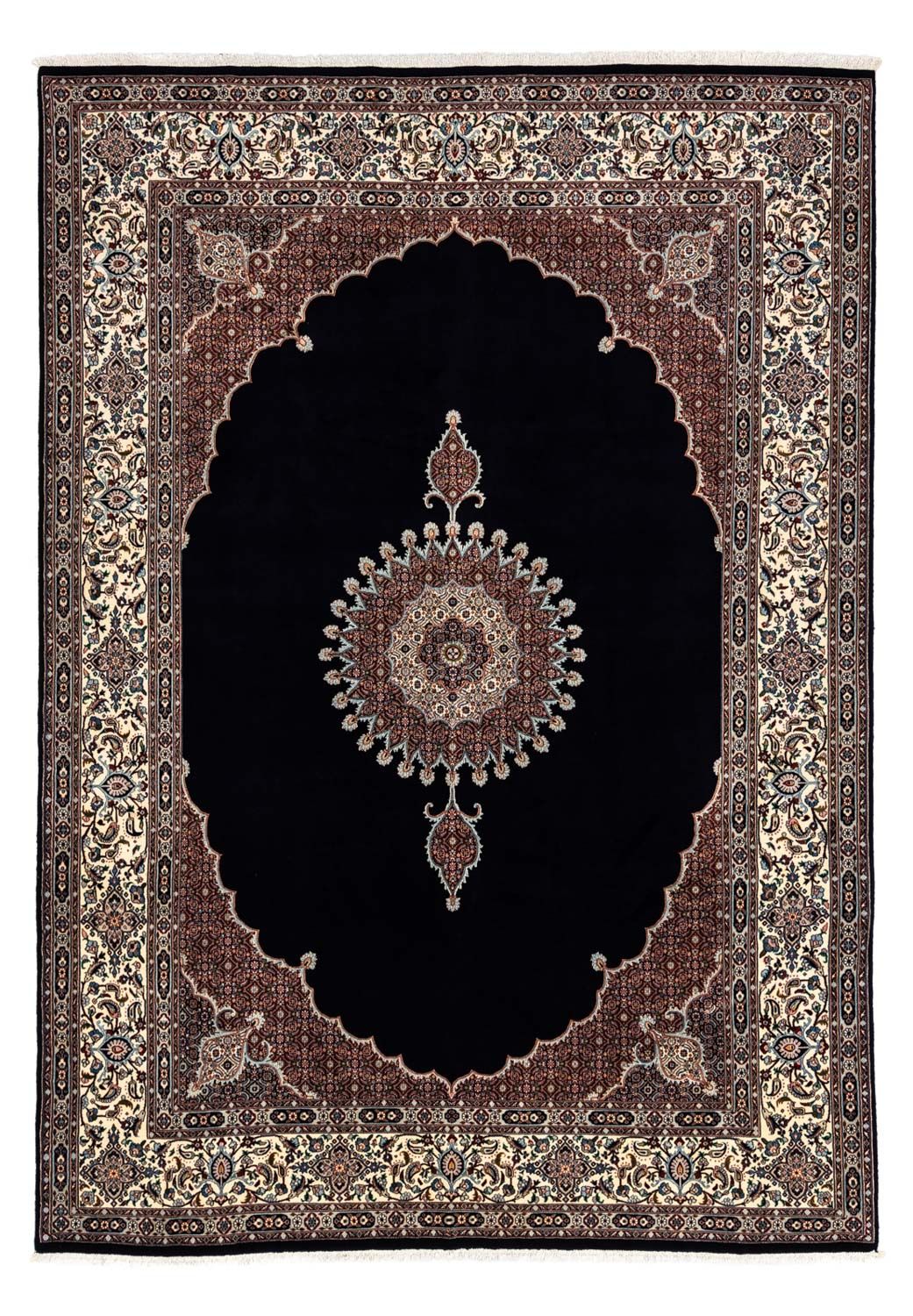 Persisk tæppe - Classic - 344 x 239 cm - sort