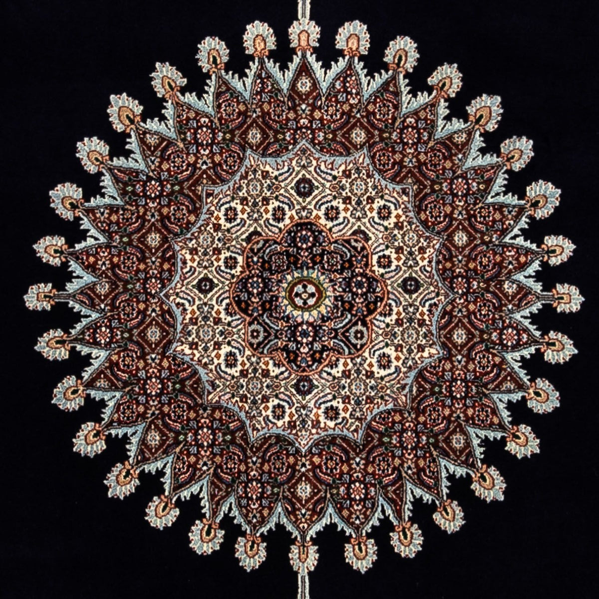 Persisk tæppe - Classic - 344 x 239 cm - sort