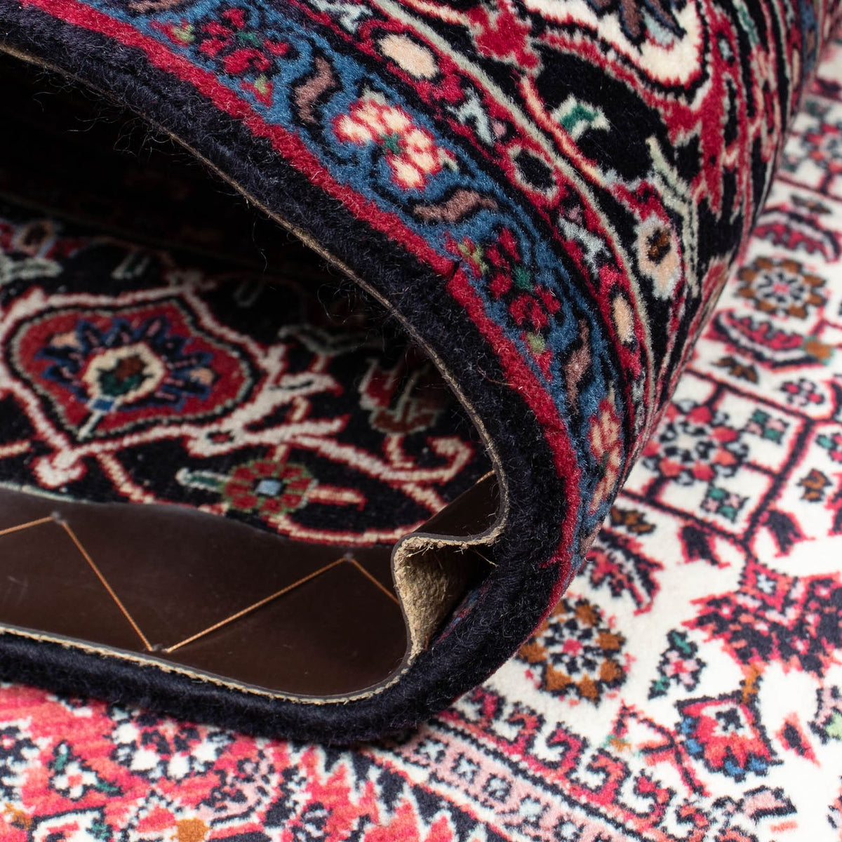 Persisk tæppe - Bijar - 205 x 128 cm - beige