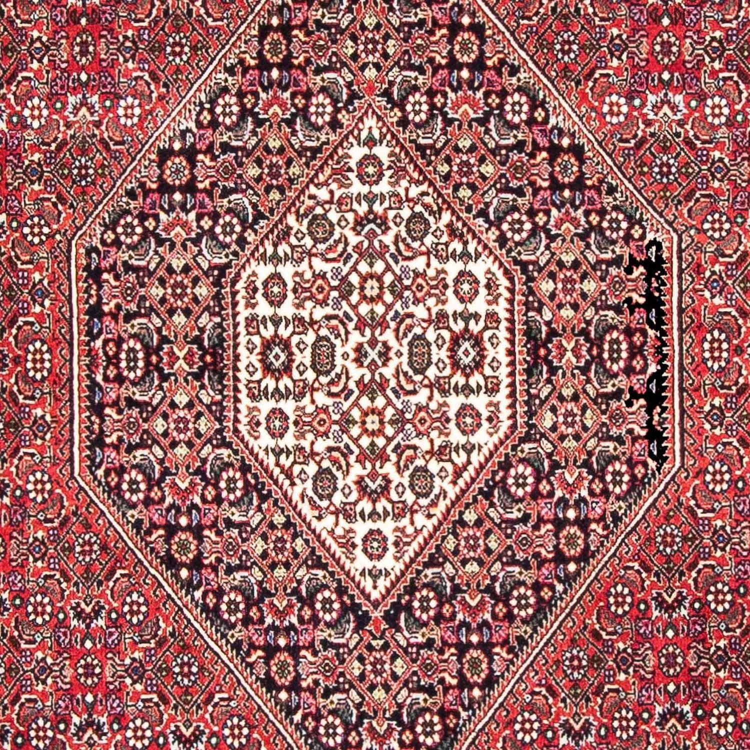 Persisk tæppe - Bijar - 185 x 110 cm - rød