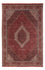 Persisk tæppe - Bijar - 250 x 170 cm - mørkerød