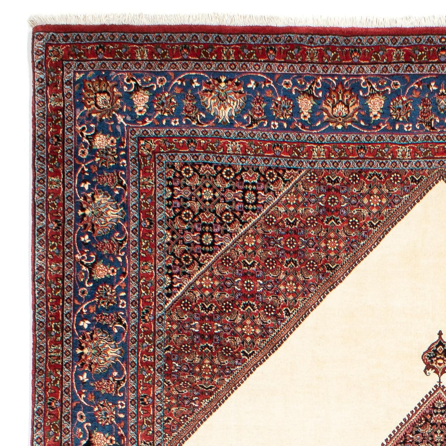 Persisk tæppe - Bijar - 300 x 200 cm - beige