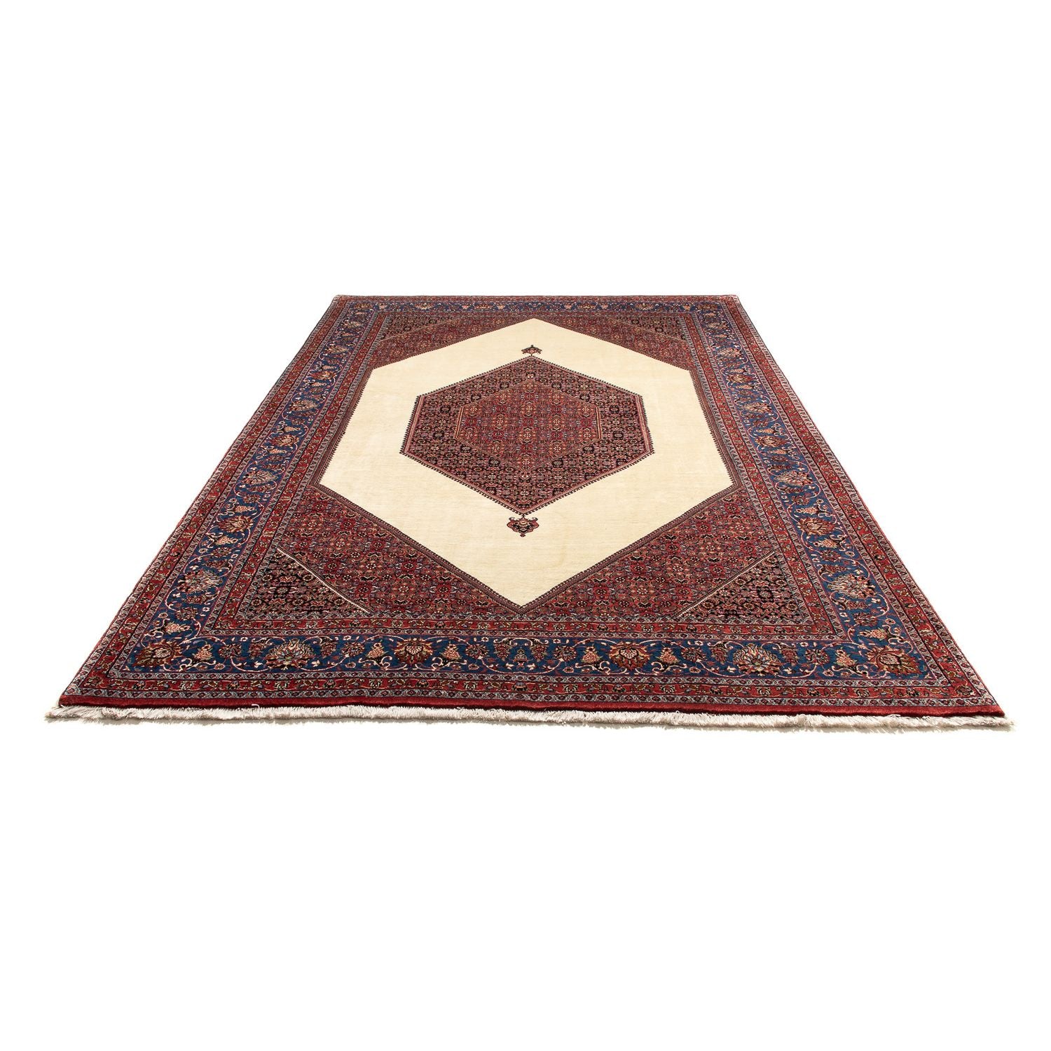 Persisk tæppe - Bijar - 300 x 200 cm - beige