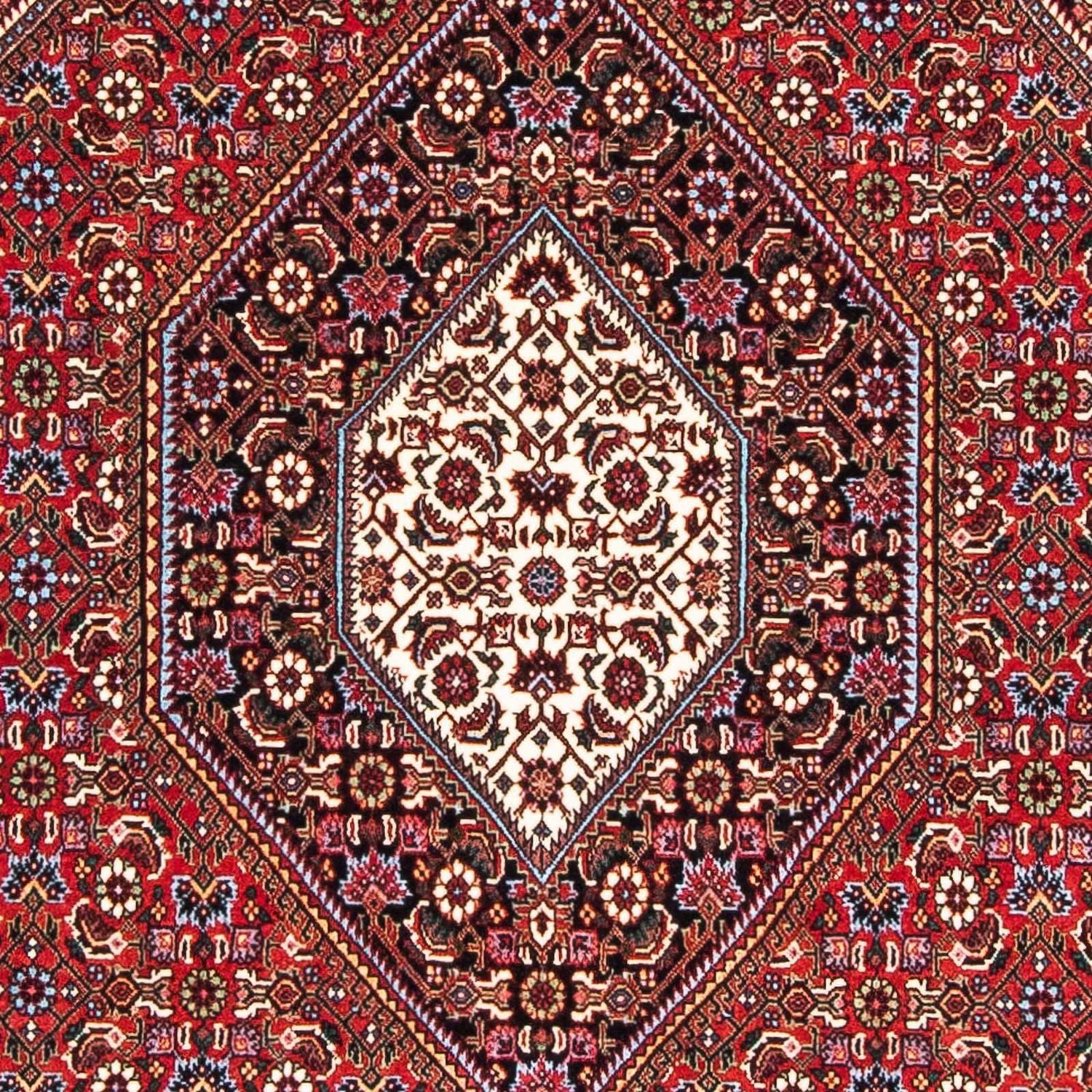 Persisk tæppe - Bijar - 175 x 111 cm - rød