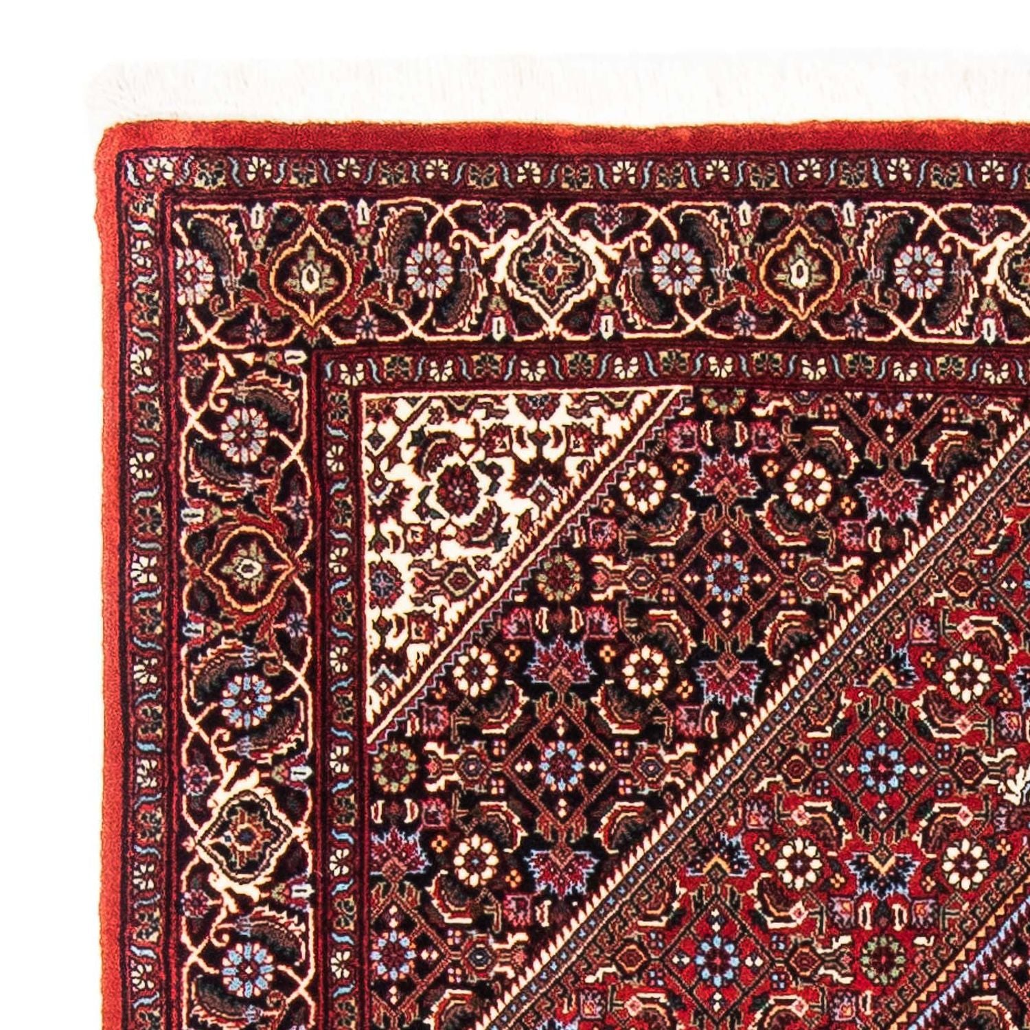 Persisk tæppe - Bijar - 175 x 111 cm - rød
