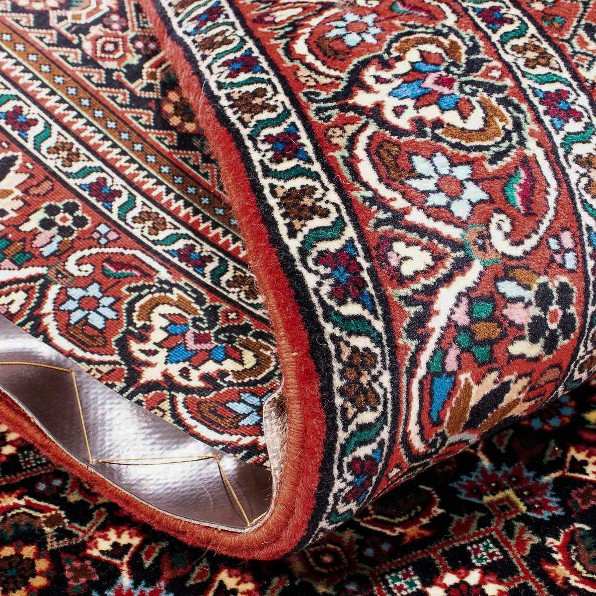Persisk tæppe - Bijar - 190 x 111 cm - rød