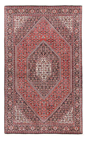 Persisk tæppe - Bijar - 186 x 109 cm - rød