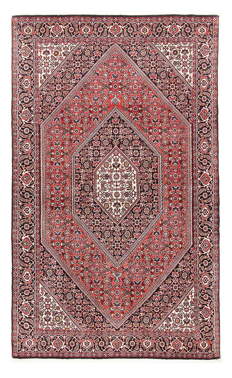 Persisk tæppe - Bijar - 186 x 109 cm - rød