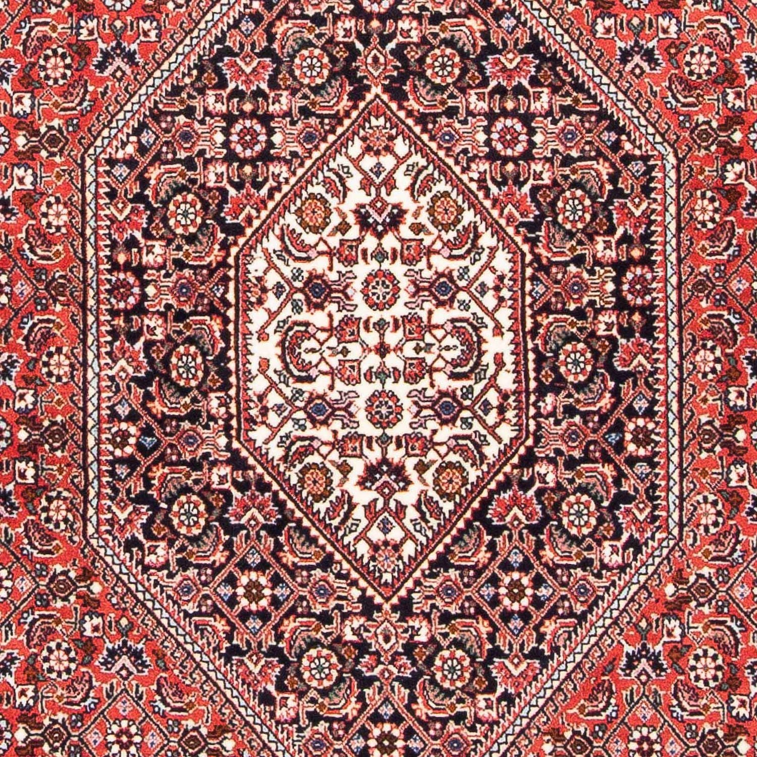 Persisk tæppe - Bijar - 186 x 109 cm - rød
