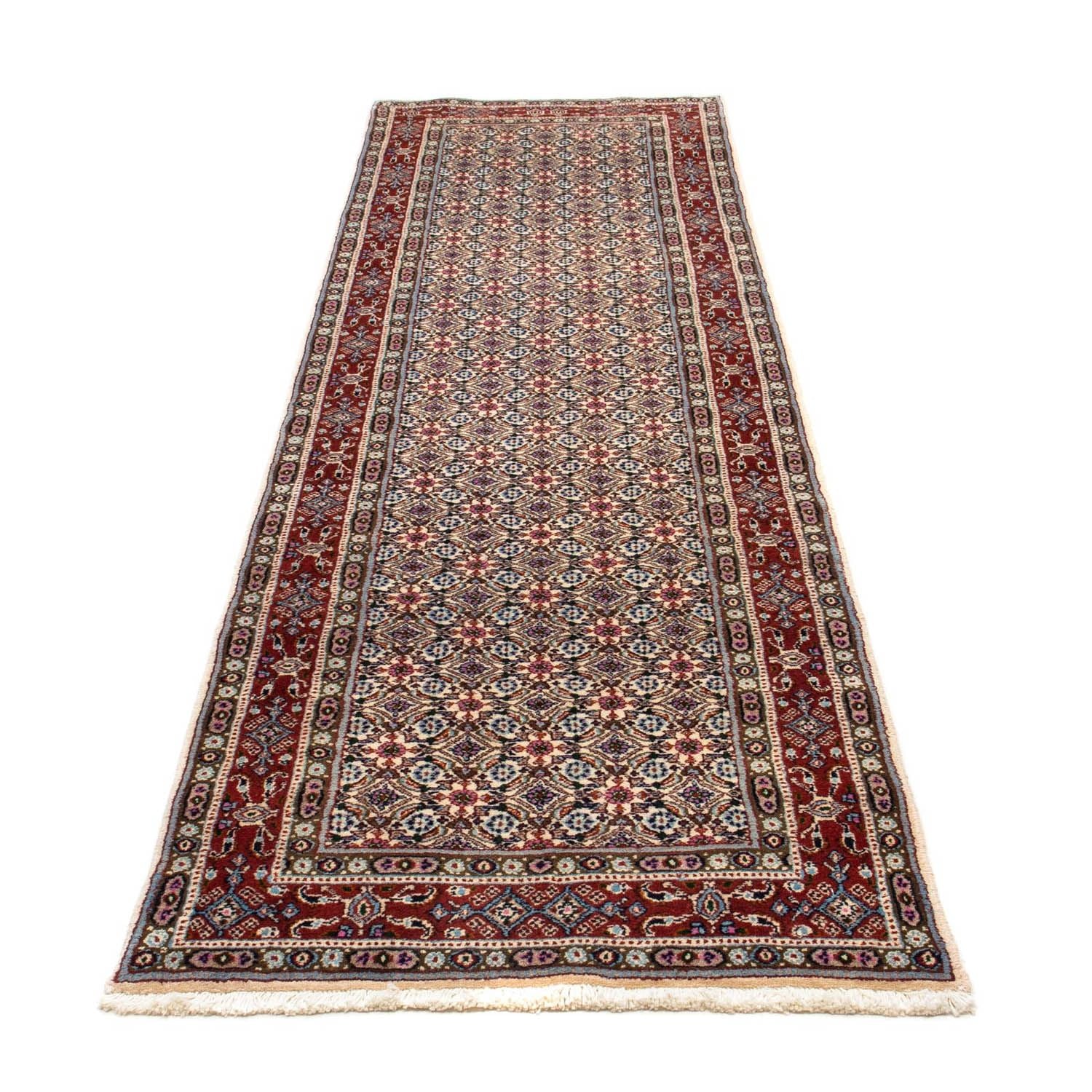 Løber Persisk tæppe - Classic - 294 x 75 cm - beige