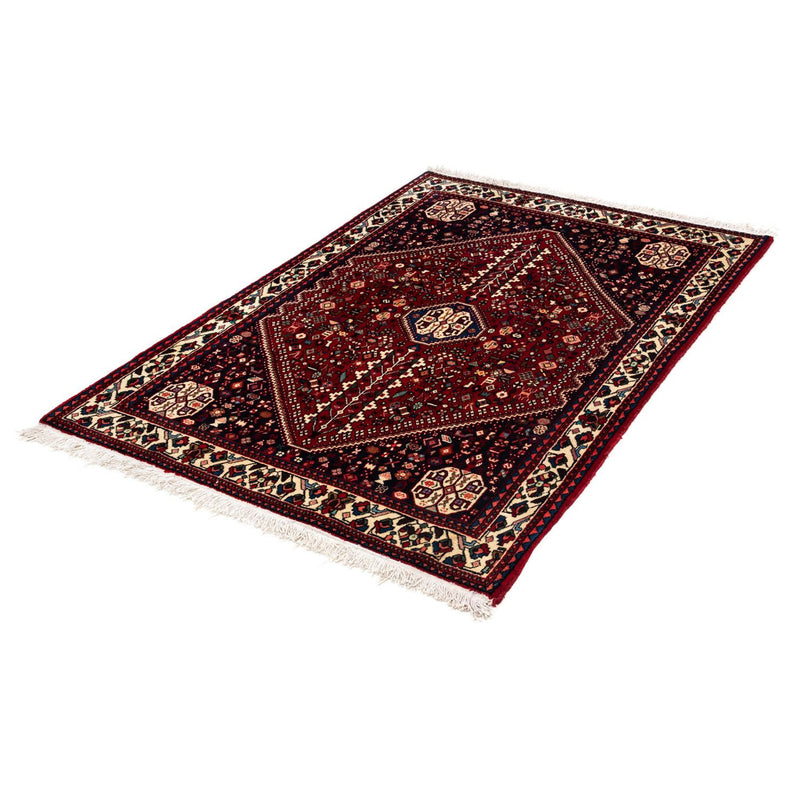 Persisk tæppe - Nomadisk - 150 x 103 cm - mørkerød
