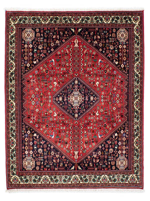 Gabbeh-tæppe - Kashkuli Persisk - 200 x 155 cm - mørkerød