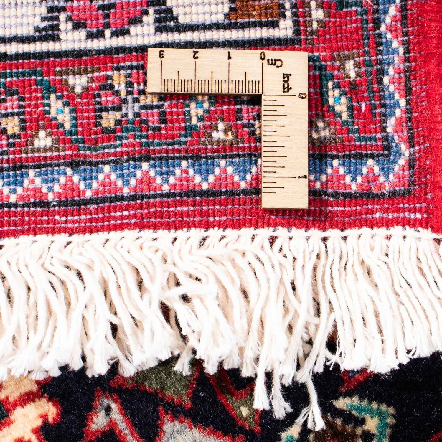Gabbeh-tæppe - Kashkuli Persisk - 200 x 155 cm - mørkerød