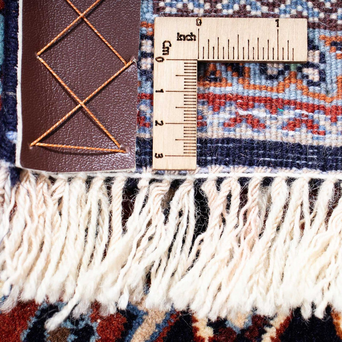 Gabbeh-tæppe - Kashkuli Persisk - 224 x 138 cm - mørkeblå