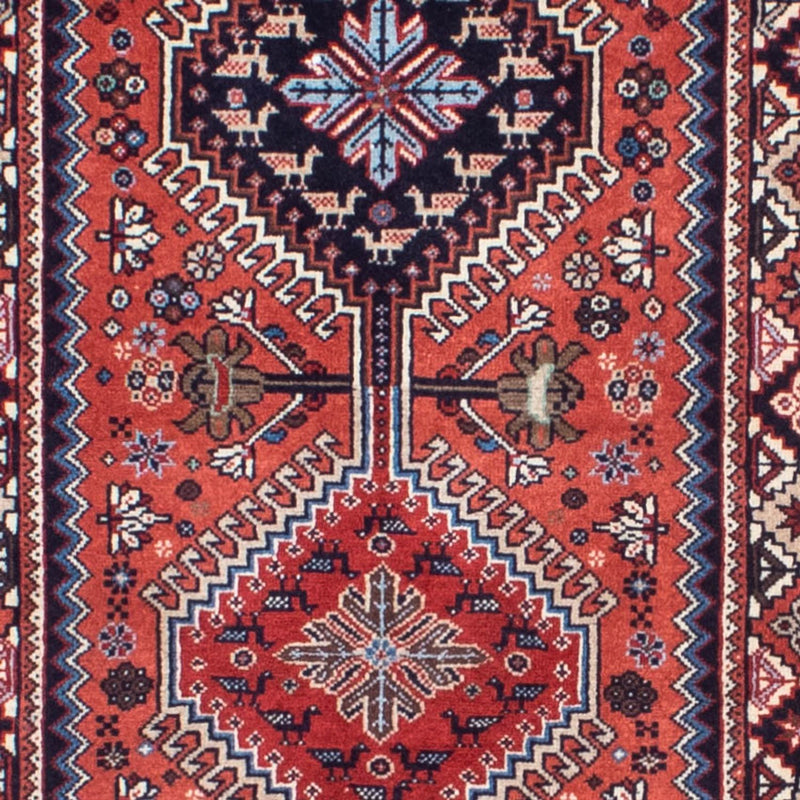 Løber Persisk tæppe - Bijar - 289 x 79 cm - rød