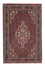 Persisk tæppe - Bijar - 202 x 132 cm - lysrød