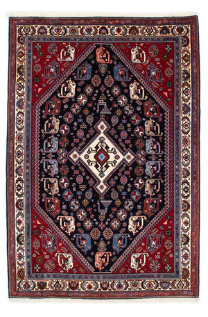 Gabbeh-tæppe - Kashkuli Persisk - 212 x 143 cm - mørkeblå