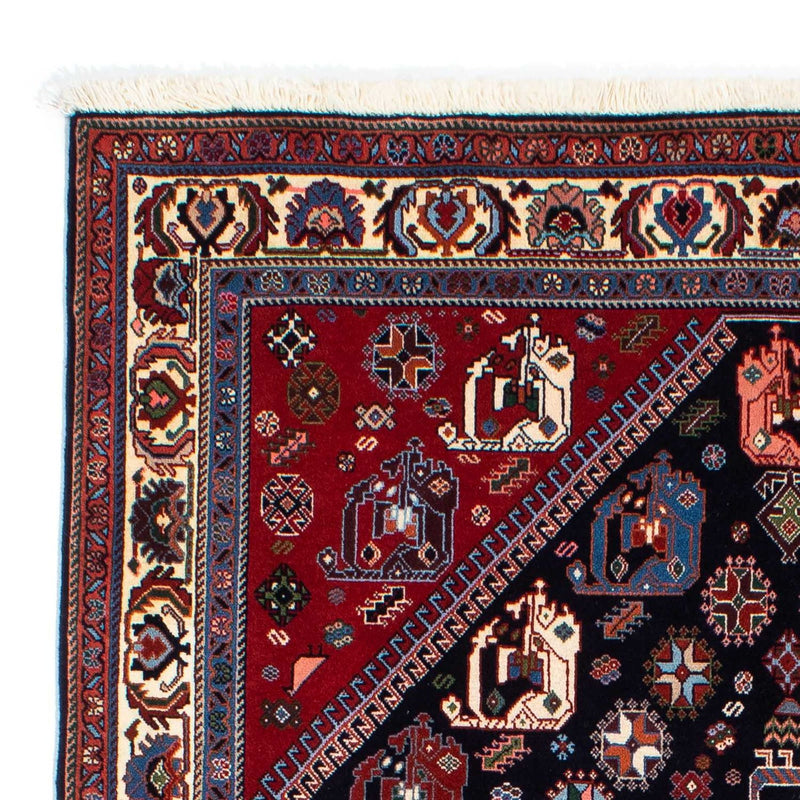 Gabbeh-tæppe - Kashkuli Persisk - 212 x 143 cm - mørkeblå