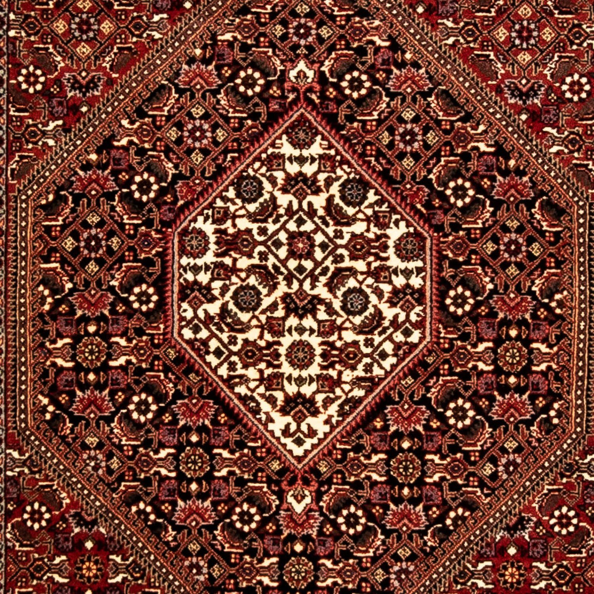 Løber Persisk tæppe - Bijar - 293 x 84 cm - flerfarvet