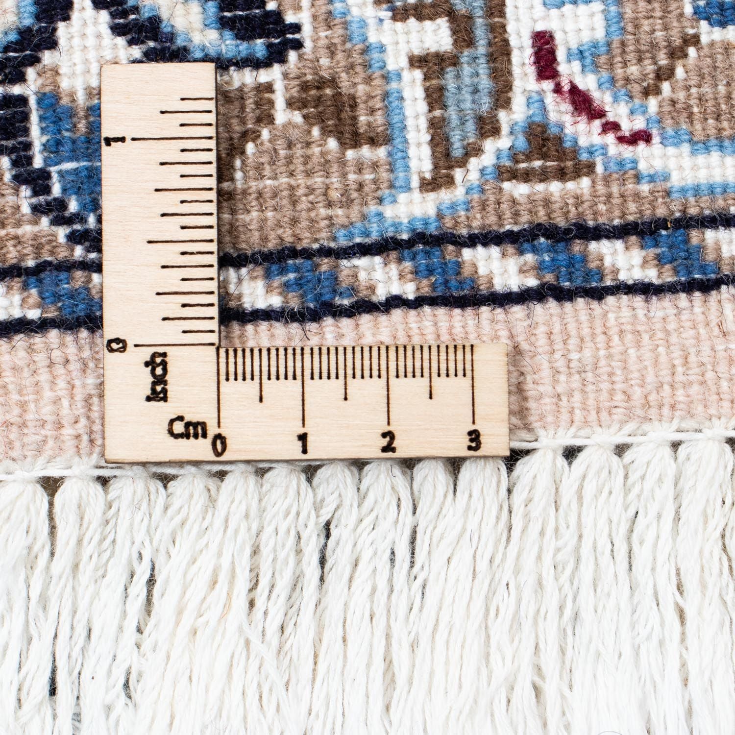 Persisk tæppe - Nain - Royal - 301 x 203 cm - beige
