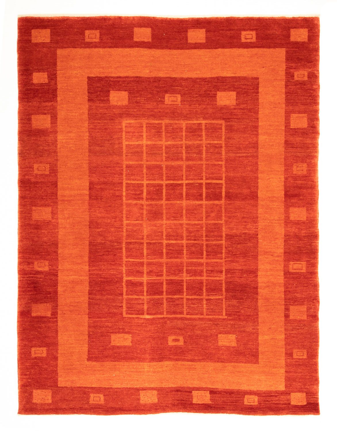 Gabbeh-tæppe - Persisk - 220 x 175 cm - flerfarvet