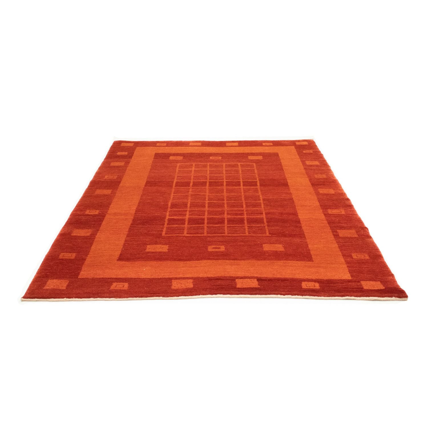 Gabbeh-tæppe - Persisk - 220 x 175 cm - flerfarvet