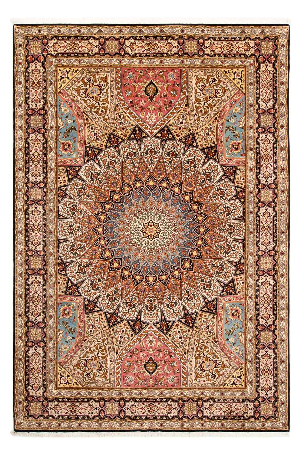 Persisk tæppe - Tabriz - Royal - 306 x 204 cm - flerfarvet