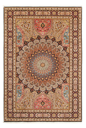 Persisk tæppe - Tabriz - Royal - 306 x 204 cm - flerfarvet