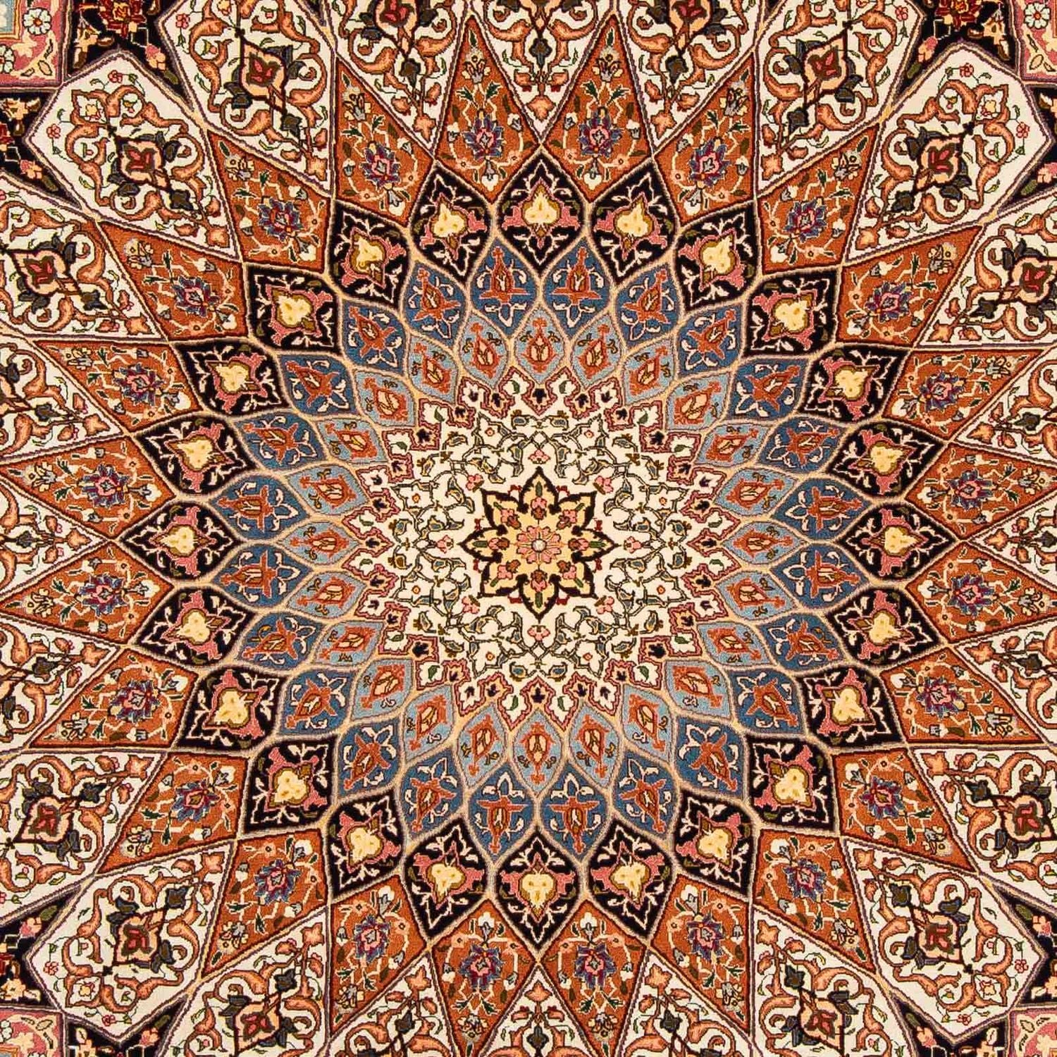 Persisk tæppe - Tabriz - Royal - 306 x 204 cm - flerfarvet