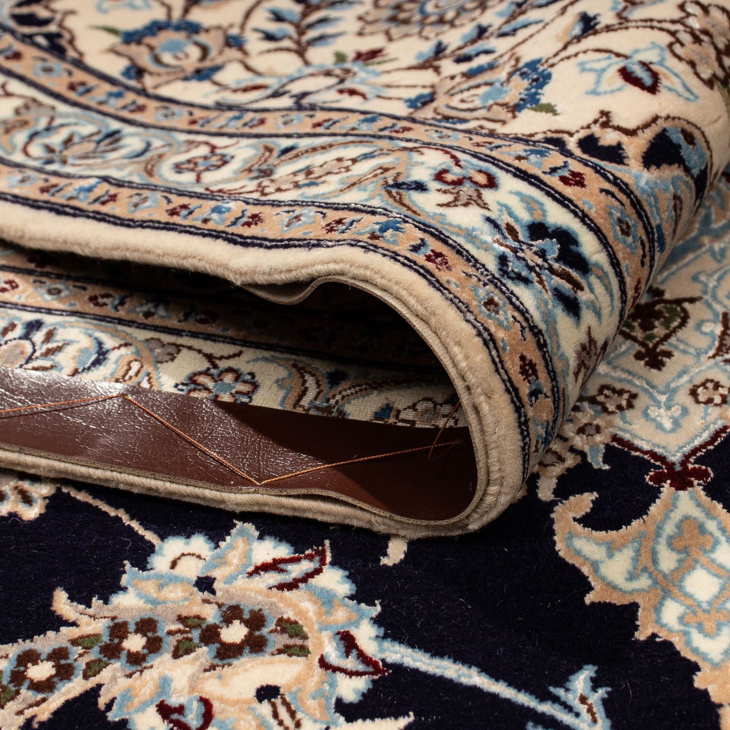 Persisk tæppe - Nain - Premium - 330 x 209 cm - beige