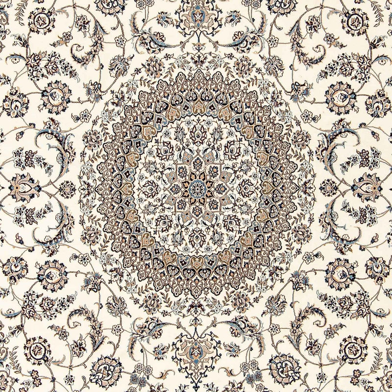 Persisk tæppe - Nain - Premium - 328 x 215 cm - beige